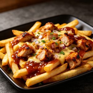 BBQ Chicken Loaded Fries