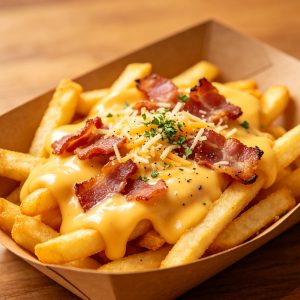 Cheesy Bacon Loaded Fries