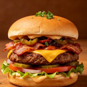 Loaded Plant Burger