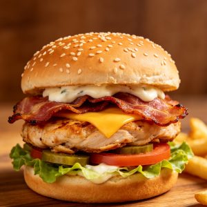 Chicken Bacon Burger