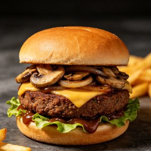 Mushroom Plant Burger