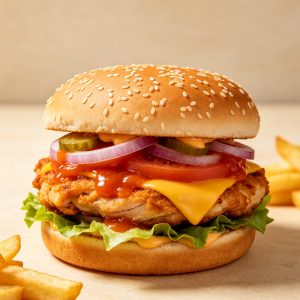Sweet Chilli Chicken Burger
