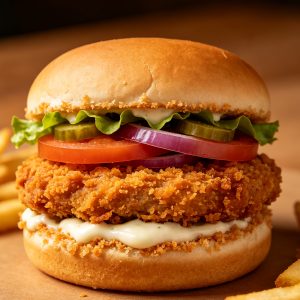 Crispy Plant Burger