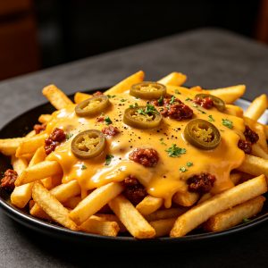Cheese & Jalapeno Loaded Fries