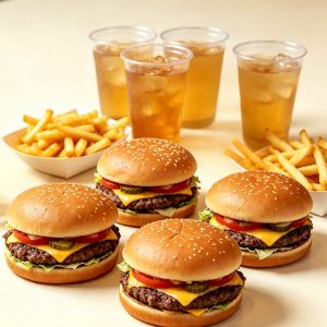 Family Burger Feast