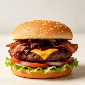 Smoky BBQ Beef Burger