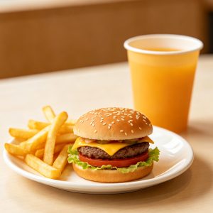 Kids Mini Burger Meal
