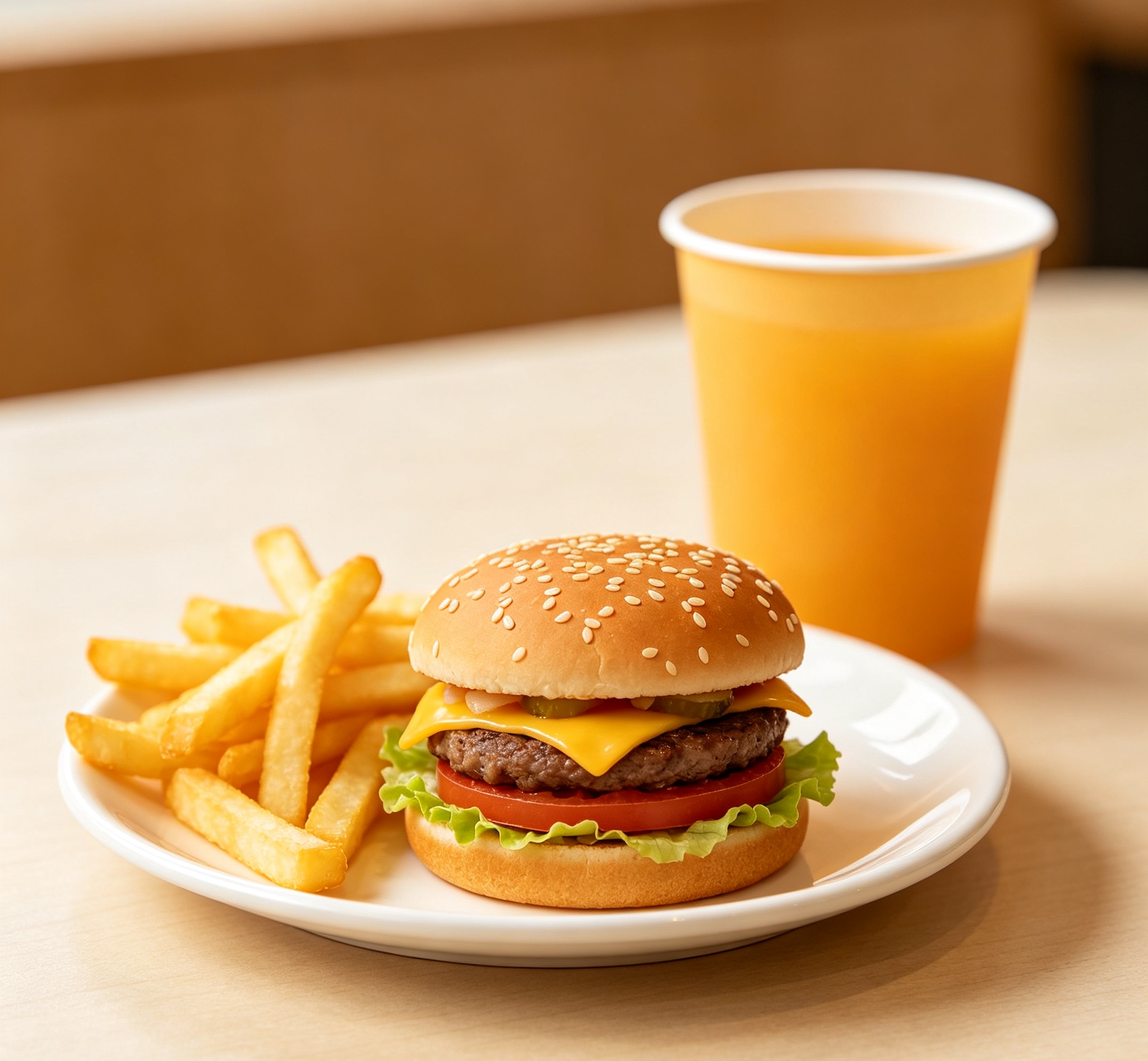 Kids Mini Burger Meal