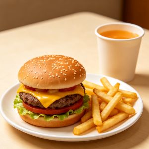 Kids Cheeseburger Meal