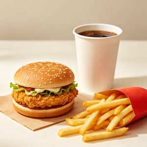 Kids Chicken Burger Meal