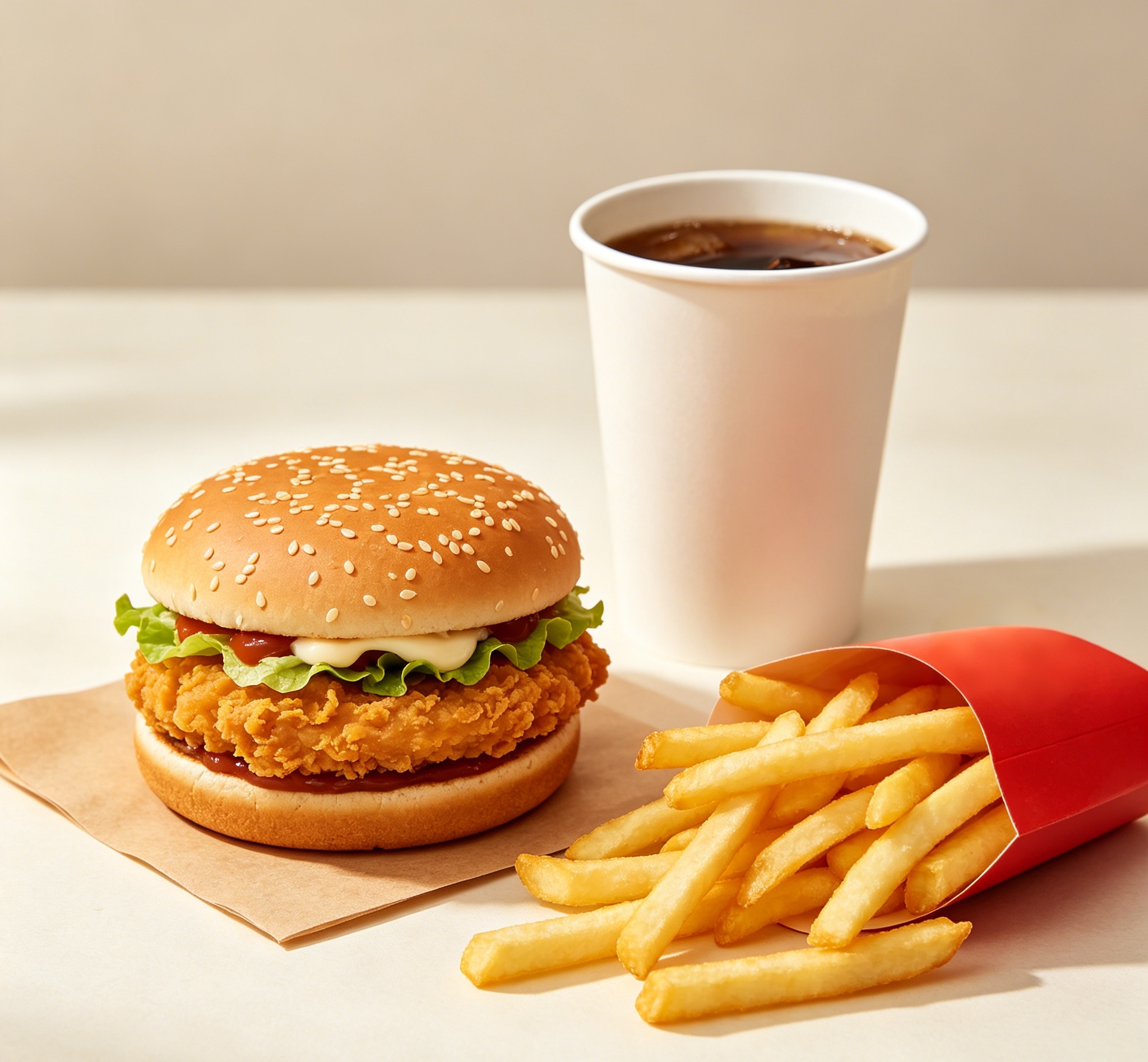 Kids Chicken Burger Meal